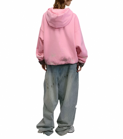 HS10005 Oversized Hoodie/ Urban Ash