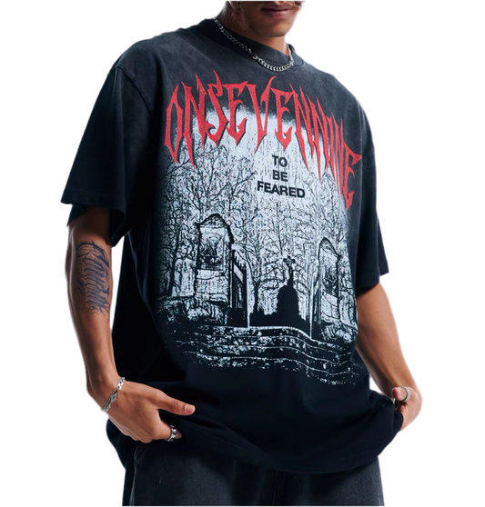 TLS123 Oversized tee/ Grave Yard