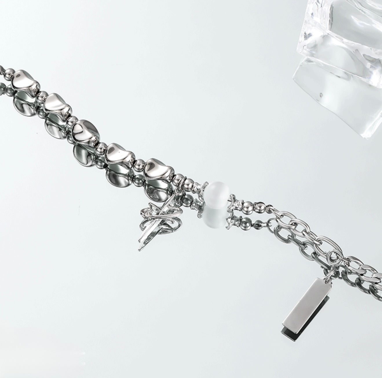 CN1002 Necklace/ Orbit Star