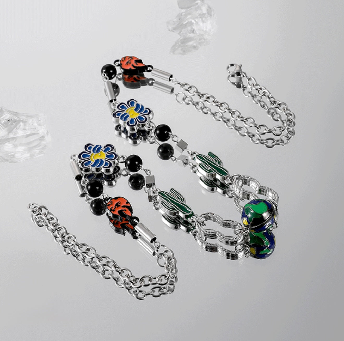 CN1013 Necklace/ Cactus Planet