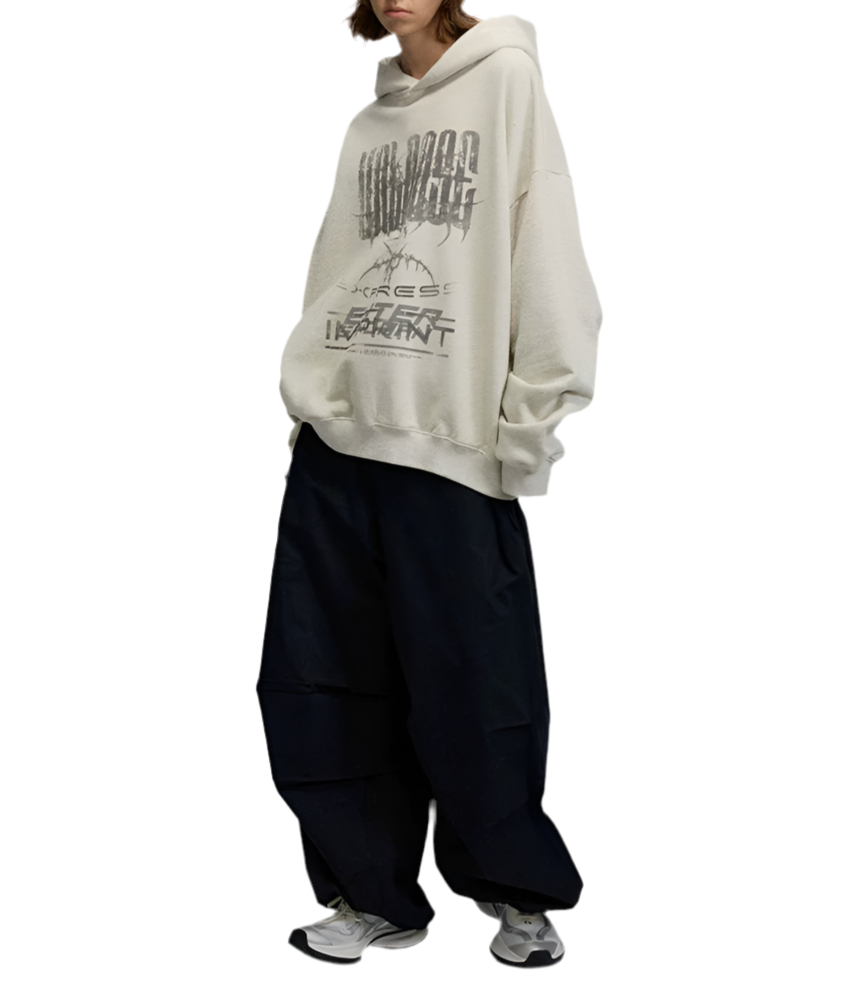 HS10003 Oversized hoodie/ Eclipse Entanglement