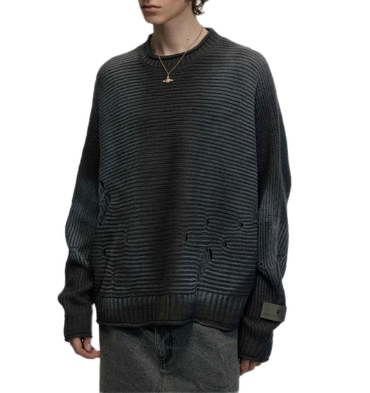 HS10002 Oversized knitted Sweater/ Slouchy Heritage