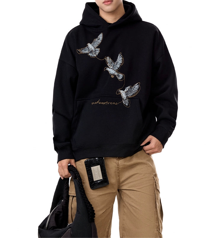 HS10026 Oversized hoodie/ Trio Dove