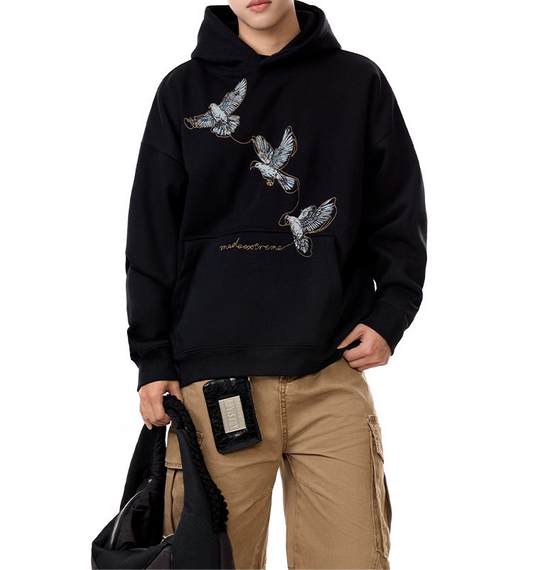 HS10026 Oversized hoodie/ Trio Dove