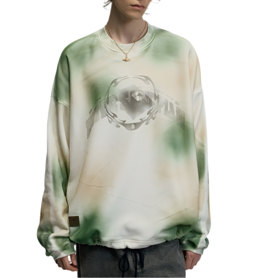 HS10021 Oversized sweater/ Urban Mist