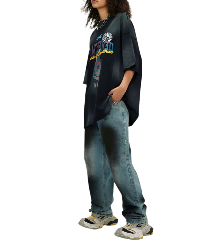 TLS114 Oversized tee/ Sandman Crest