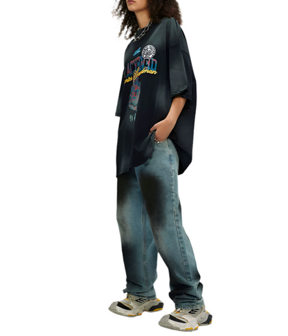 TLS114 Oversized tee/ Sandman Crest