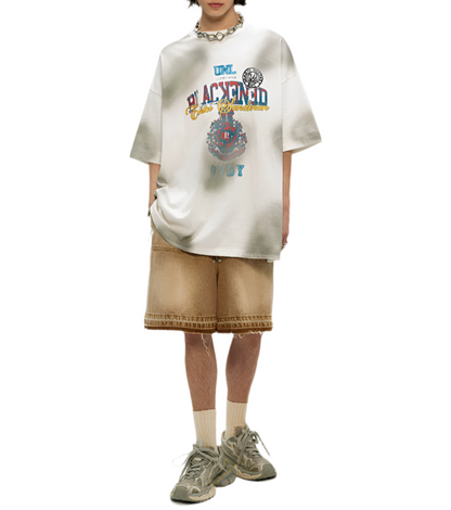 TLS114 Oversized tee/ Sandman Crest