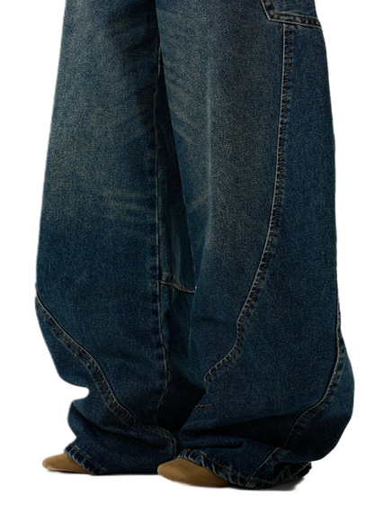 TJ10031 Wide-Leg Jeans/ Street Slouch