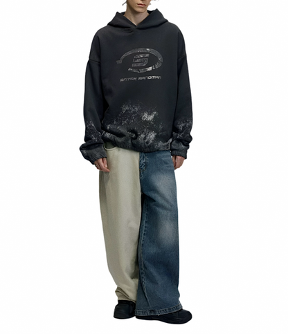 HS10005 Oversized Hoodie/ Urban Ash