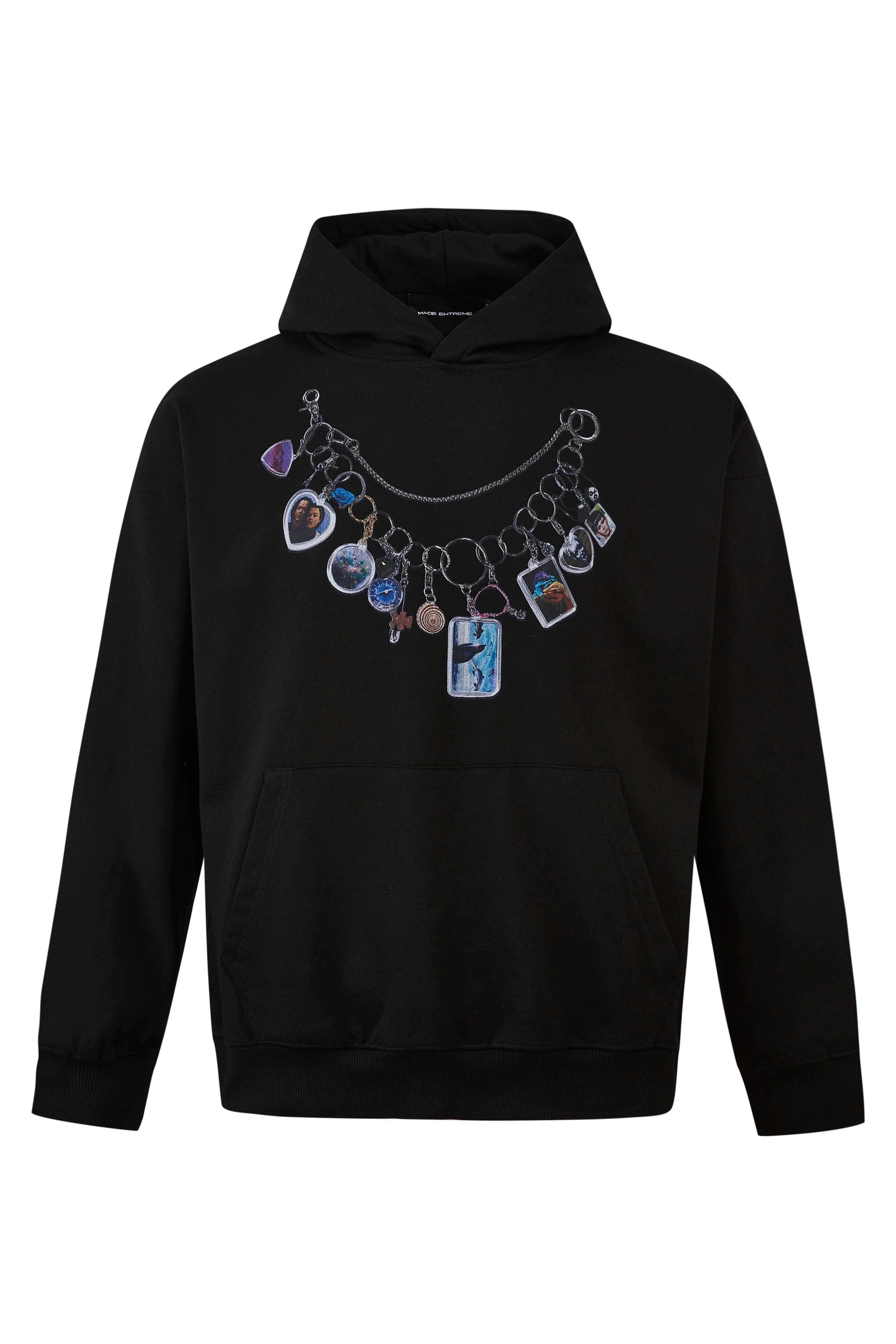 HS10033 Oversized hoodie/ Memories pendant