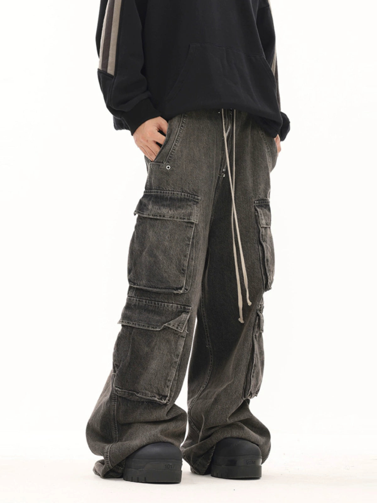 TJ10020 Oversized Trousers/ Double Cargo