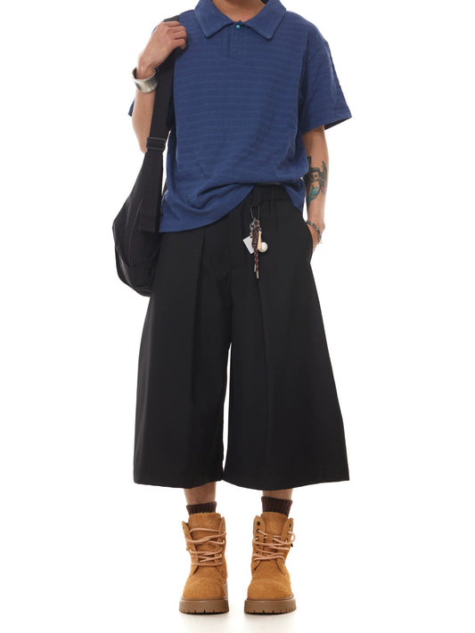 TJ10124 Pleated Suit Shorts