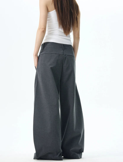 TJ10125 Pleated Scimitar Pants