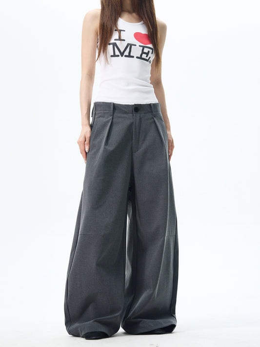 TJ10125 Pleated Scimitar Pants