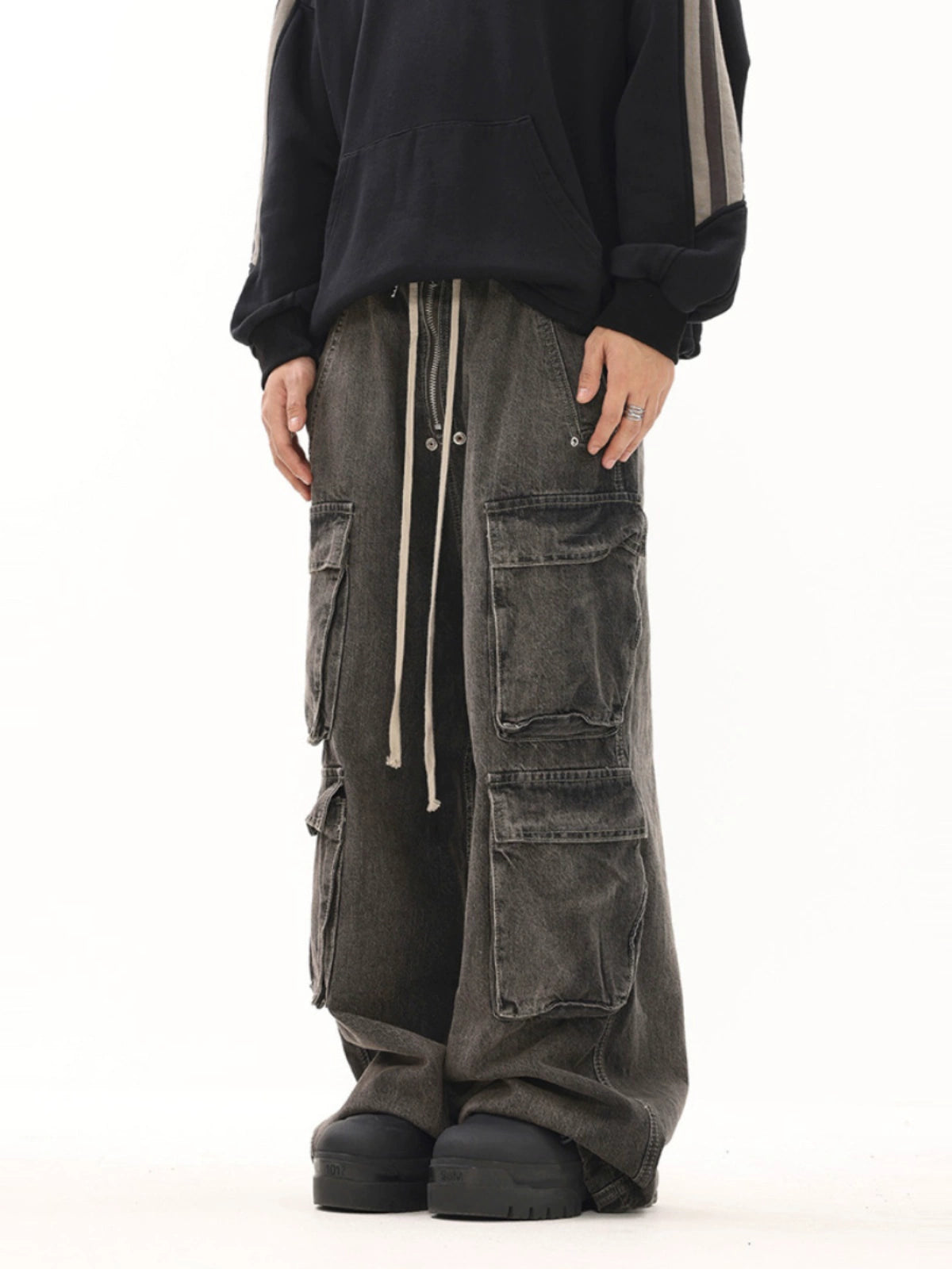 TJ10020 Oversized Trousers/ Double Cargo