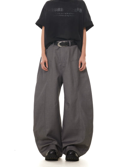 TJ10130 Haute Couture Baggy Wide-Leg Trousers
