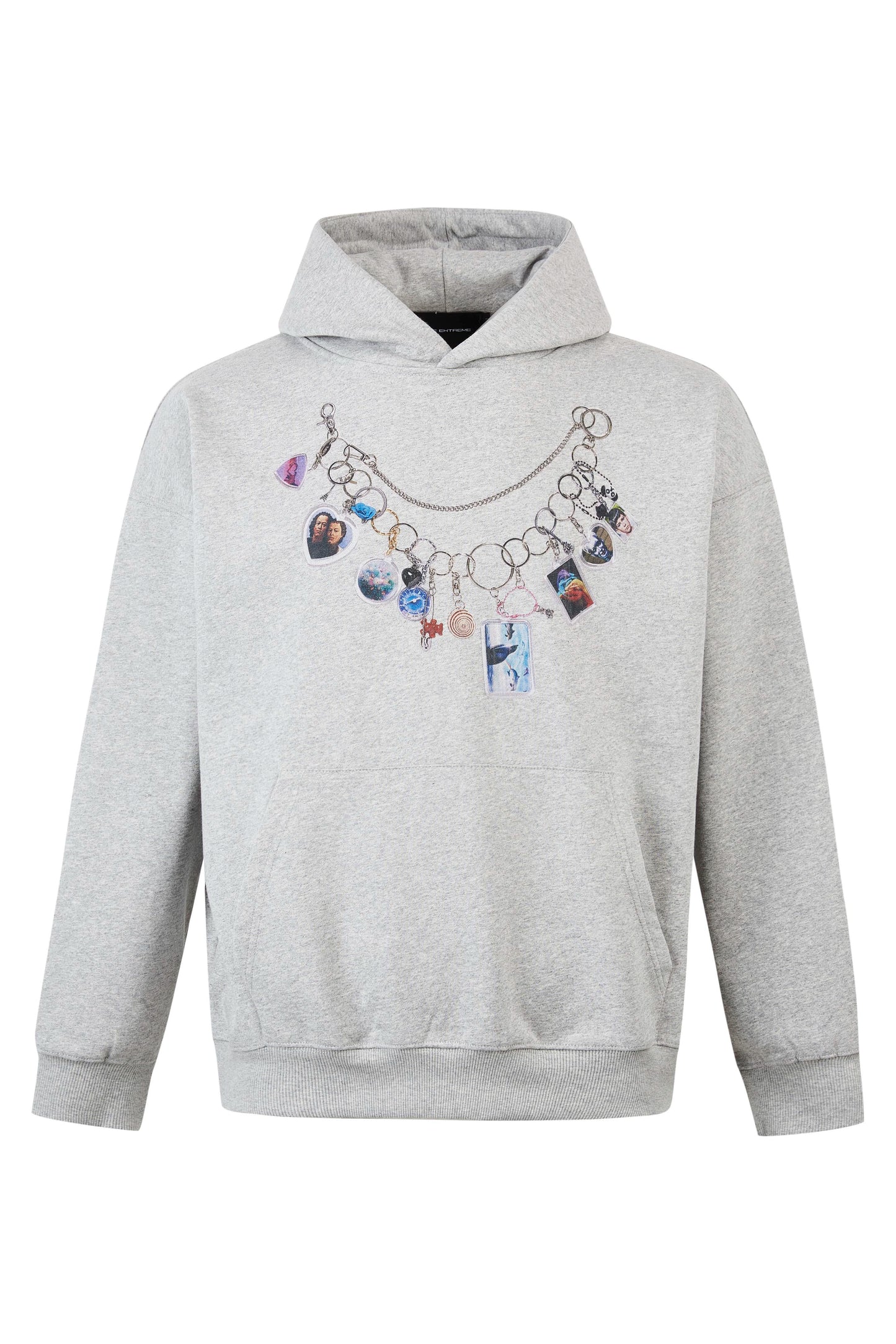 HS10033 Oversized hoodie/ Memories pendant