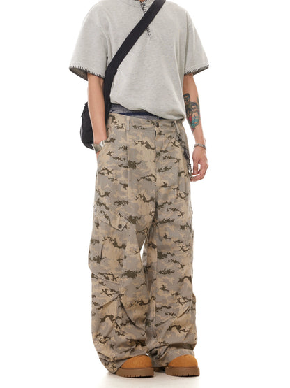 TJ10132 Baggy Desert Camouflage Cargo Pants