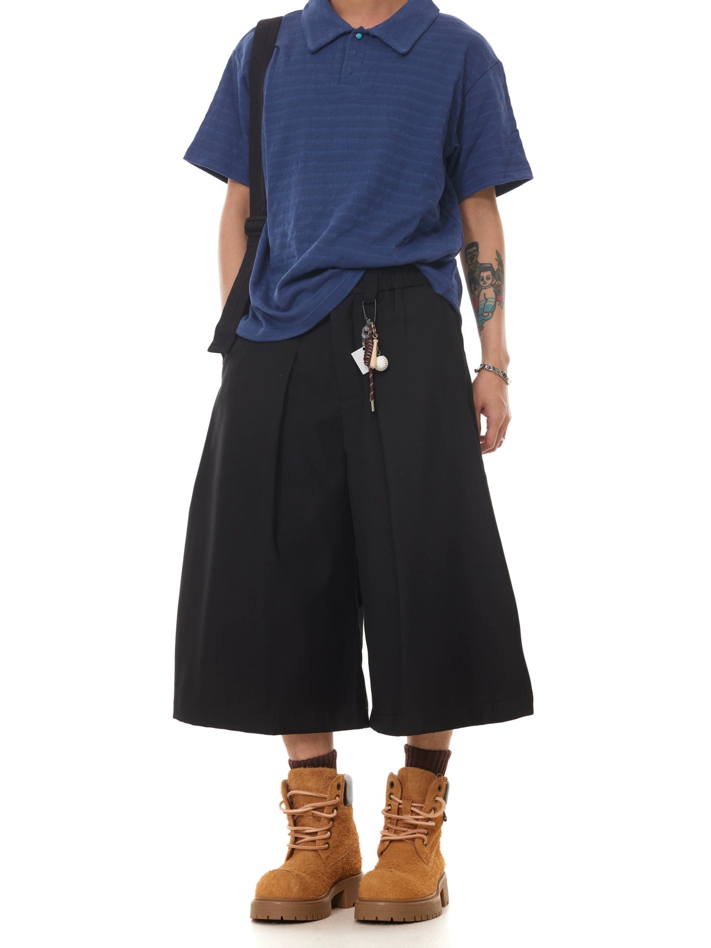 TJ10124 Pleated Suit Shorts