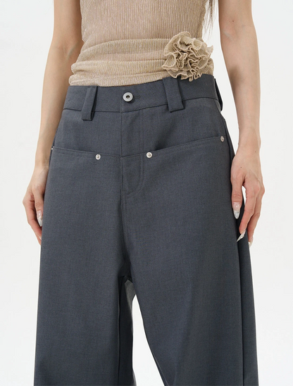 TJ10126 Loose Casual Trousers