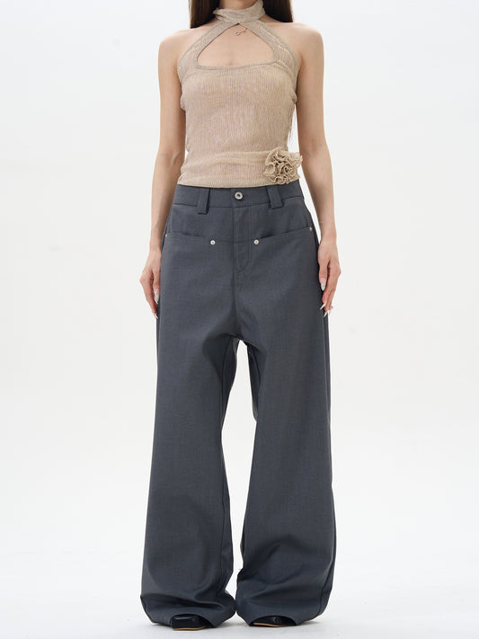 TJ10126 Loose Casual Trousers