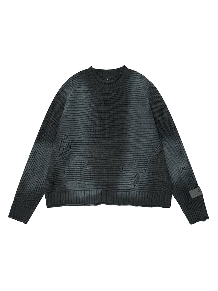 HS10002 Oversized knitted Sweater/ Slouchy Heritage