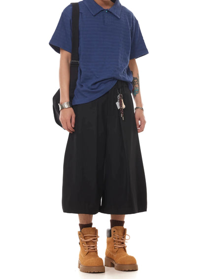TJ10124 Pleated Suit Shorts