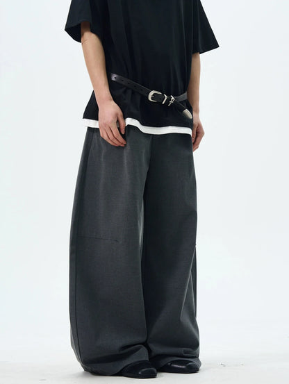 TJ10125 Pleated Scimitar Pants