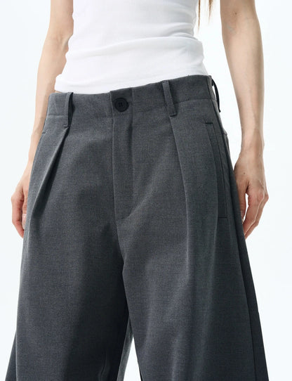 TJ10125 Pleated Scimitar Pants