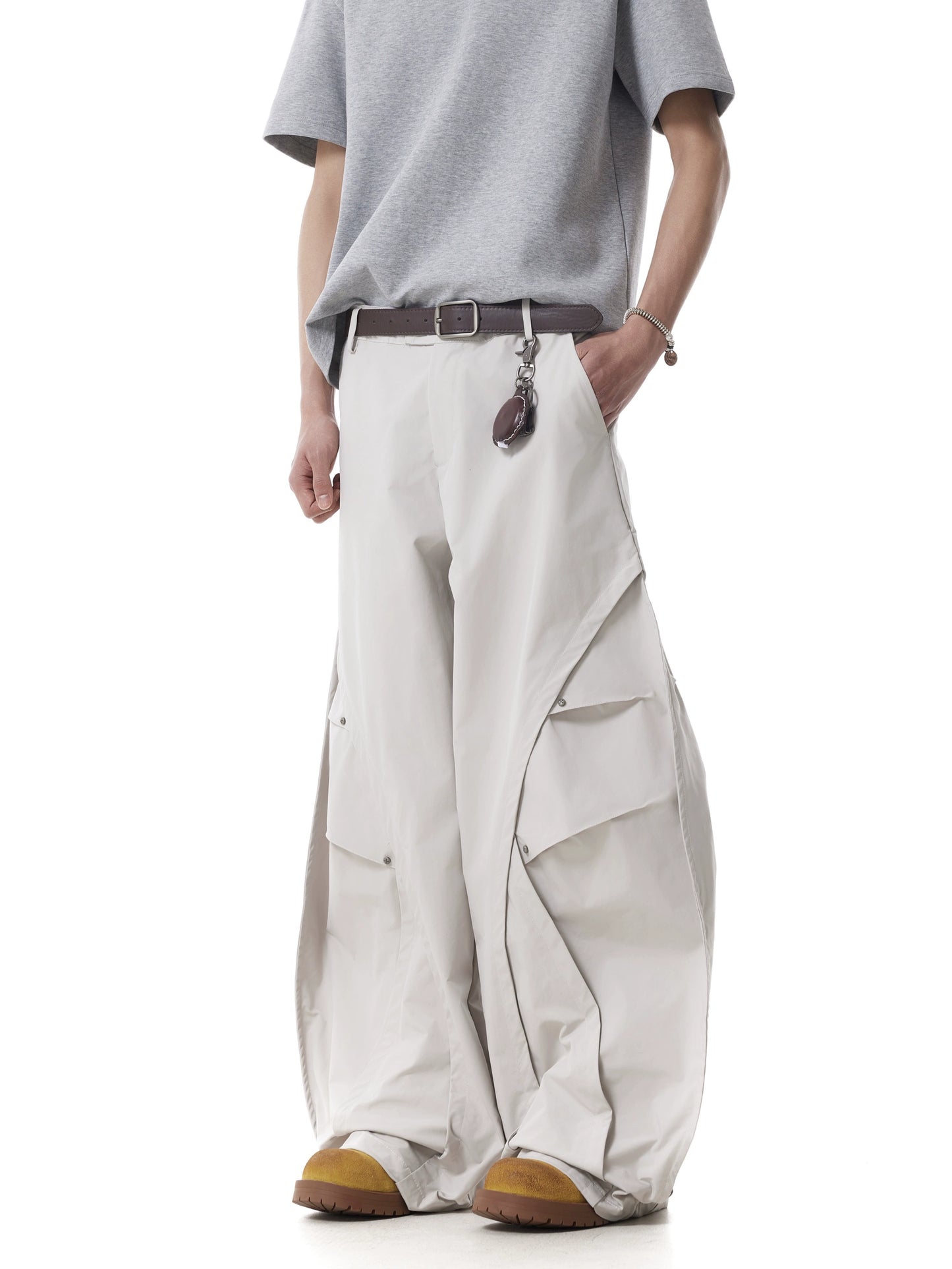 TJ10121 Rivet Curved Scimitar Pants