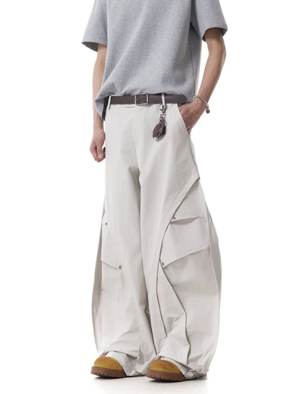 TJ10121 Rivet Curved Scimitar Pants
