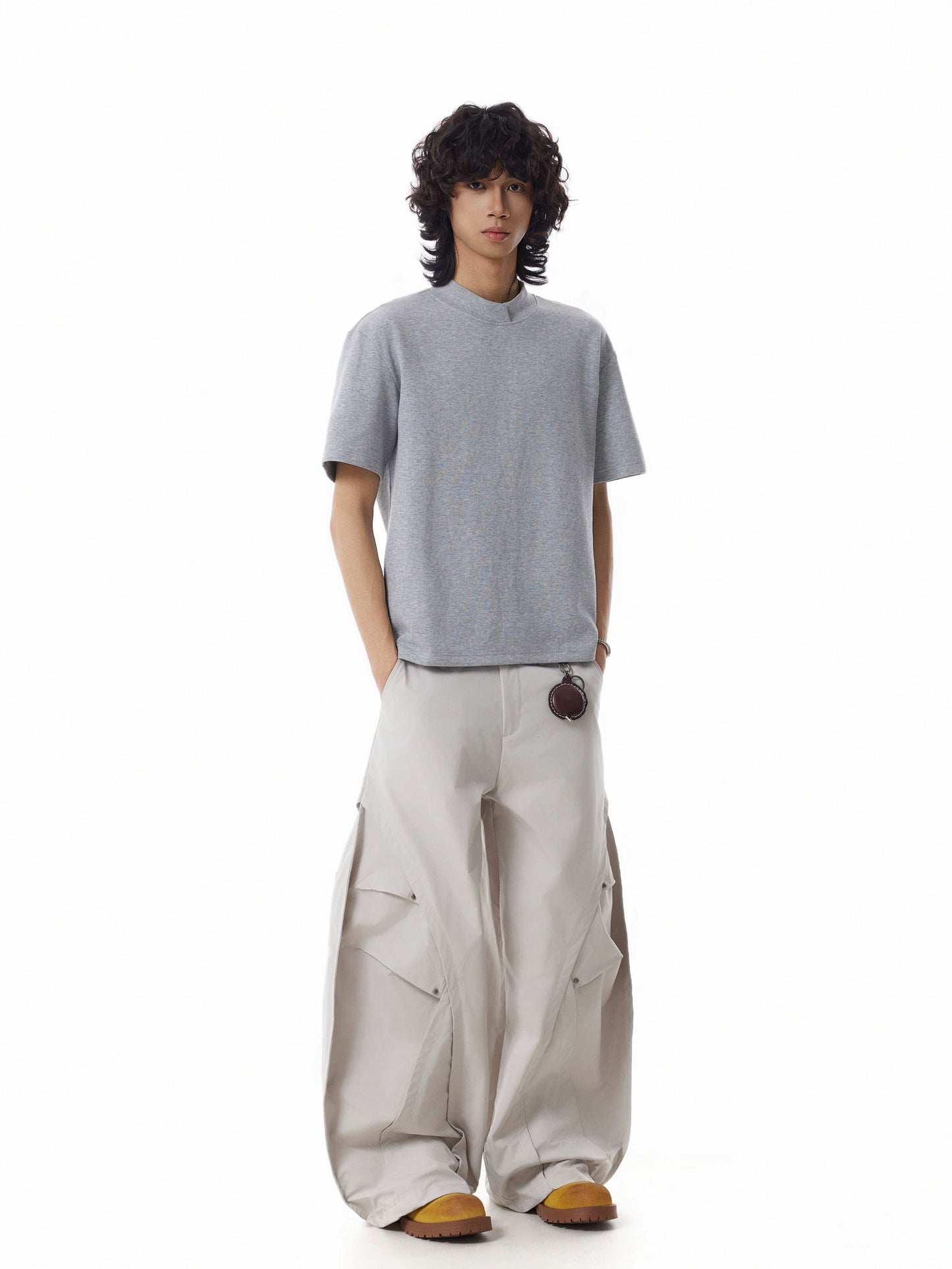 TJ10121 Rivet Curved Scimitar Pants