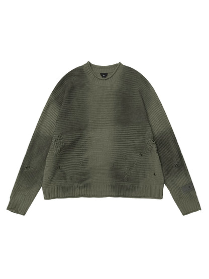 HS10002 Oversized knitted Sweater/ Slouchy Heritage